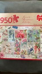 Puzzel bloemen postzegels 950 stukjes, Ophalen of Verzenden, Zo goed als nieuw