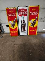 emaille reclameborden van coca cola, Verzamelen, Merken en Reclamevoorwerpen, Reclamebord, Gebruikt, Ophalen