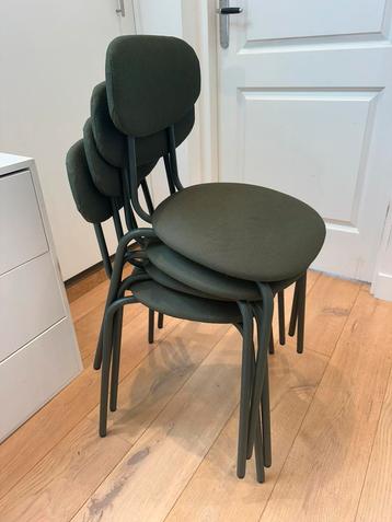 Ostano Ikea Eetkamerstoelen Groen 4 stuks