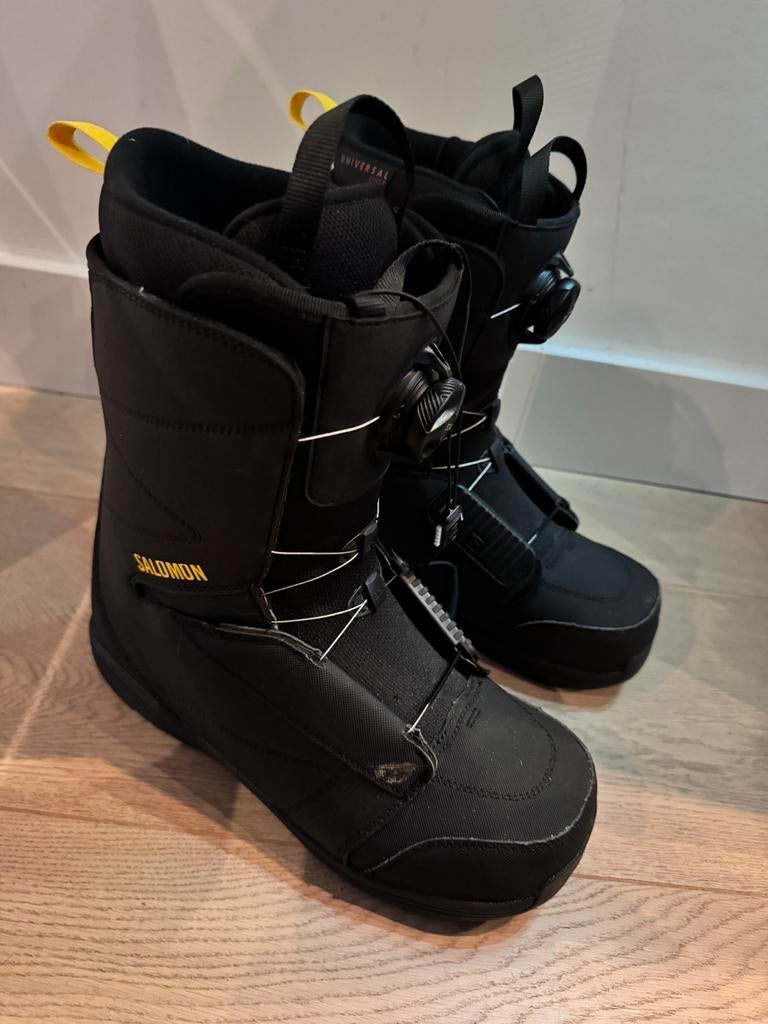 Salamon snowboard schoenen maat 44, Sport en Fitness, Snowboarden, Ophalen, Zo goed als nieuw, Schoenen