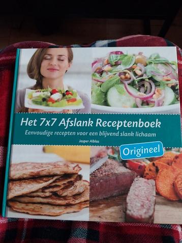 Het 7x7 Afslank Receptenboek van Jasper Alblas beschikbaar voor biedingen