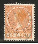 Nederland nvph nr 187 met langebalk stempel Rijsoord, Verzenden, T/m 1940, Gestempeld