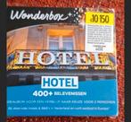 Wonderbox hotelbon twv 50e, Tickets en Kaartjes, Twee personen, 1 overnachting