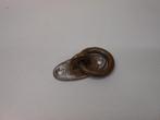 Klassieke Oogplaat met ring, Aanlegring, Afmeerring, messing, Ophalen of Verzenden, Gebruikt, Overige typen