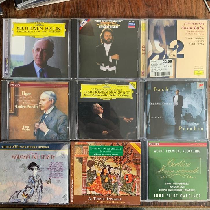 Ruim 36 klassieke cd's in NM staat. Top labels DGG Decca EMI, Cd's en Dvd's, Cd's | Klassiek, Zo goed als nieuw, Romantiek, Ophalen of Verzenden