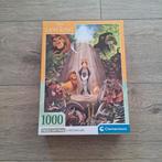 Clementoni puzzel 1000 stukjes Disney The Lion King, Ophalen of Verzenden, Zo goed als nieuw