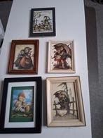 5 Hummel schilderijtjes,, Ophalen of Verzenden