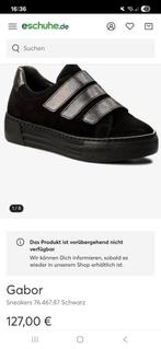 Gabor dames maat 4.5 / 37.5, Kleding | Dames, Schoenen, Ophalen of Verzenden, Zo goed als nieuw, Zwart, Sneakers of Gympen