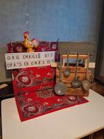 COMPLEET GRIJSGEWOLKT LEPEL REK (opa's & oma's tijd, Antiek en Kunst, Ophalen of Verzenden