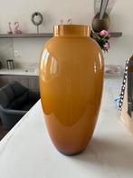 Vaas geel / bruin, Ophalen, Zo goed als nieuw, Geel, 50 tot 75 cm