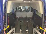 Ford Transit Custom L2H2 Rolstoelbus Groepsvervoer 6+1, Auto's, Voorwielaandrijving, Parkeersensor, Euro 6, Blauw
