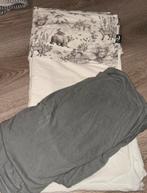 Jollein Pimpelmees wieg lakentje en hoeslaken, Kinderen en Baby's, Jongetje of Meisje, Ophalen of Verzenden, Zo goed als nieuw