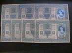 (33) . EZER KORONA 7 stuks . duizend 1000 tausend kronen ., Ophalen of Verzenden, Buitenland, Bankbiljetten