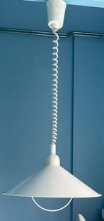 Vintage Herda hanglamp jaren 70 met trekpendel., Huis en Inrichting, Ophalen of Verzenden, Metaal