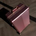 Aluminium handbagage roze | Licenty, Sieraden, Tassen en Uiterlijk, Koffers, Verzenden, Nieuw, Hard kunststof