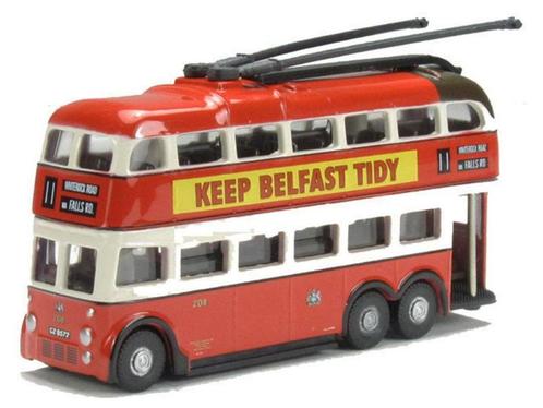 Q1 B.U.T. TROLLYBUS BELFAST, Hobby en Vrije tijd, Modelauto's | Overige schalen, Nieuw, Bus of Vrachtwagen, Ophalen of Verzenden