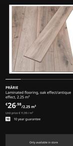 Laminaat Prärie IKEA, Doe-het-zelf en Verbouw, Vloerdelen en Plavuizen, Ophalen, 50 tot 150 cm, Nieuw, 10 tot 30 cm