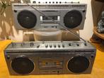 Vintage Phillips D8310 / D8314 radio-cassette recorders, Ophalen, Gebruikt, Radio
