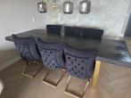 Eettafel set Richmond (6 stoelen plus salontafel), Huis en Inrichting, Tafels | Eettafels, Gebruikt, 200 cm of meer, Vijf personen of meer
