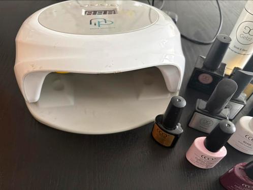 Gellak + Lamp, Sieraden, Tassen en Uiterlijk, Uiterlijk | Cosmetica en Make-up, Zo goed als nieuw, Handen en Nagels, Ophalen