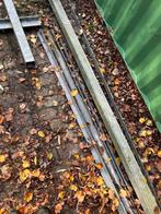 Hoekijzers/hoeklijnen en stalen buizen, Doe-het-zelf en Verbouw, Metalen, Ophalen, Gebruikt, IJzer