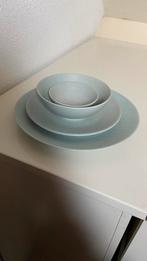 Servies set (blauw), Huis en Inrichting, Keuken | Servies, Ophalen of Verzenden, Gebruikt, Overige stijlen, Overige typen