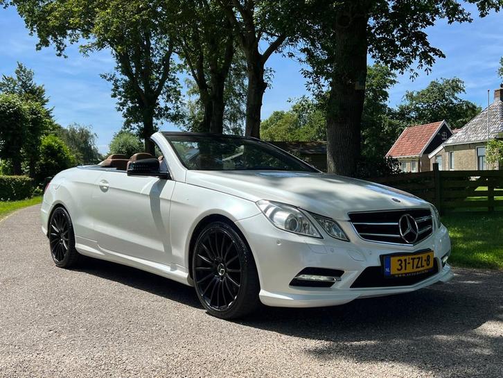 Mercedes-Benz E-klasse Cabrio 350 CDI Elegance AMG Uitgevoer, Auto's, Mercedes-Benz, Bedrijf, Te koop, E-Klasse, ABS, Airbags