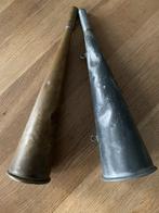 Antieke, oude scheepshoorn, scheepstoeter., Ophalen of Verzenden, Gebruikt