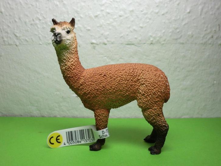 Schleich 13703 lama. dierfiguur, Verzamelen, Dierenverzamelingen, Zo goed als nieuw, Beeldje of Figuurtje, Boerderijdier, Verzenden