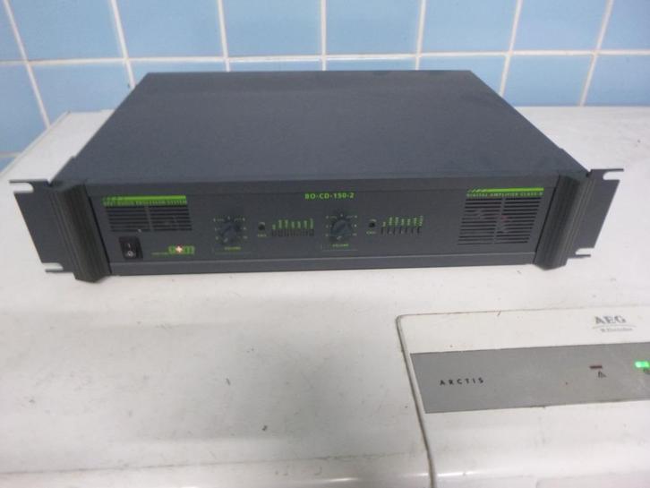 g+m 100v stereo audio versterker, Audio, Tv en Foto, Versterkers en Receivers, Zo goed als nieuw, Overige systemen, 120 watt of meer