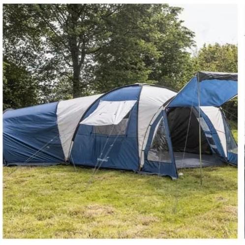 Skandika Korsika 9 Sleeper Tent - Zo Goed Als Nieuw!, Caravans en Kamperen, Tenten, meer dan 6, Zo goed als nieuw, Ophalen of Verzenden