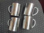 RVS Koffiemokken dubbelwandig, edelstahl  43 stuks, Overige materialen, Gebruikt, Ophalen of Verzenden, Overige stijlen
