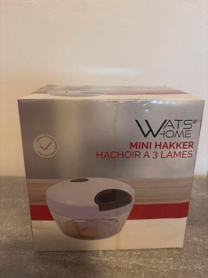 Wats Home Mini Hakker, Huis en Inrichting, Keuken | Keukenbenodigdheden, Nieuw, Ophalen of Verzenden