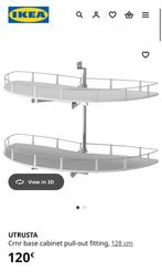 IKEA Utrusta Hoek Draaiplateau, Huis en Inrichting, Keuken | Complete keukens, Ophalen, Gebruikt, Wit, Hoekkeuken