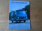 Peugeot J7 Brochure - 1977, Ophalen of Verzenden