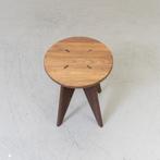 3x Vitra Jean Prouve Tabouret Bois Kruk Eiken, Niet ingevuld, Niet ingevuld, Ophalen of Verzenden, Zo goed als nieuw