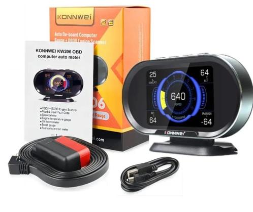 Konnwei KW850 OBD2 Autoscanner OBD Head-Up Display met Live, Auto diversen, Autogereedschap, Nieuw, Ophalen of Verzenden