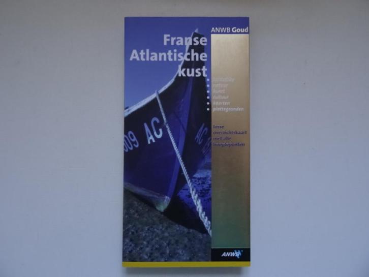 anwb goud reisgids Franse Atlantische kust/ Vendee, Landes, Boeken, Reisgidsen, Zo goed als nieuw, Reisgids of -boek, Europa, ANWB