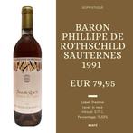 Baron Phillipe de Rothschild Sauternes 1991 | EUR 79,95, Verzamelen, Wijnen, Nieuw, Frankrijk, Vol, Witte wijn