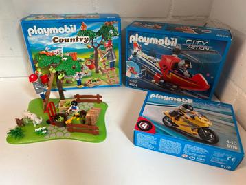 Playmobil Sets: 4146, 4824, 5116 beschikbaar voor biedingen