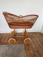 Vintage Rotan Wieg uit de jaren 60, Ophalen of Verzenden, Gebruikt, Wieg