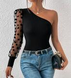 Leuk zwart topje, Kleding | Dames, Ophalen of Verzenden, Nieuw, Zwart, Zonder mouw