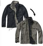 Brandit heren parka / 2 kanten draagbaar | Maat S || Nieuw, Zwart, Nieuw, Ophalen of Verzenden, Brandit