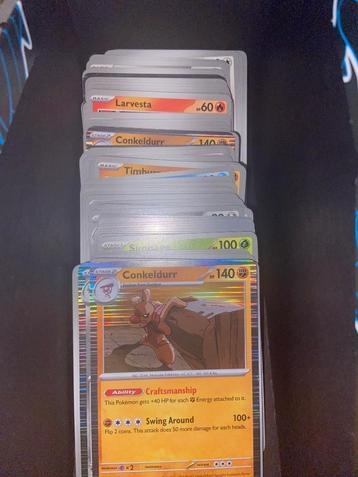 150 pokemon kaarten black bolt incl holos beschikbaar voor biedingen