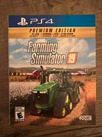 Farming Simulator 19 - Premium Edition, Spelcomputers en Games, Ophalen of Verzenden, Zo goed als nieuw, Simulatie, 3 spelers of meer