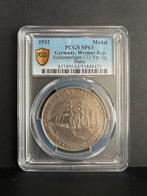 1932 Duitsland Weimar Republiek Zilveren Medaille, Postzegels en Munten, Ophalen of Verzenden, Zilver, Buitenland