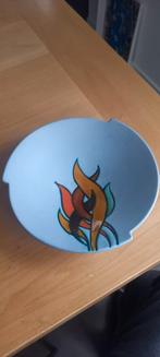 FLORA GOUDA ,, LINDA 1502 ,, , PRACHTIGE HAND GESCHILDERDE S, Ophalen of Verzenden