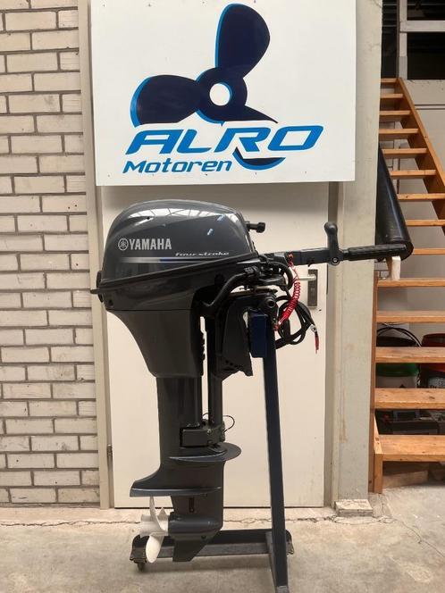 Buitenboordmotor, Watersport en Boten, Buiten- en Binnenboordmotoren, Gebruikt, Benzine, Buitenboordmotor, 5 tot 10 pk, Elektrische start