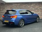 BMW 1-serie M140i M-pakket M Perf Uitlaat CarPlay Dealer Ond, Euro 6, Blauw, Alcantara, 340 pk