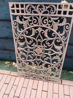 2 gietijzeren deurmatten, Tuin en Terras, Deurmatten, Ophalen, Zo goed als nieuw, Gietijzer